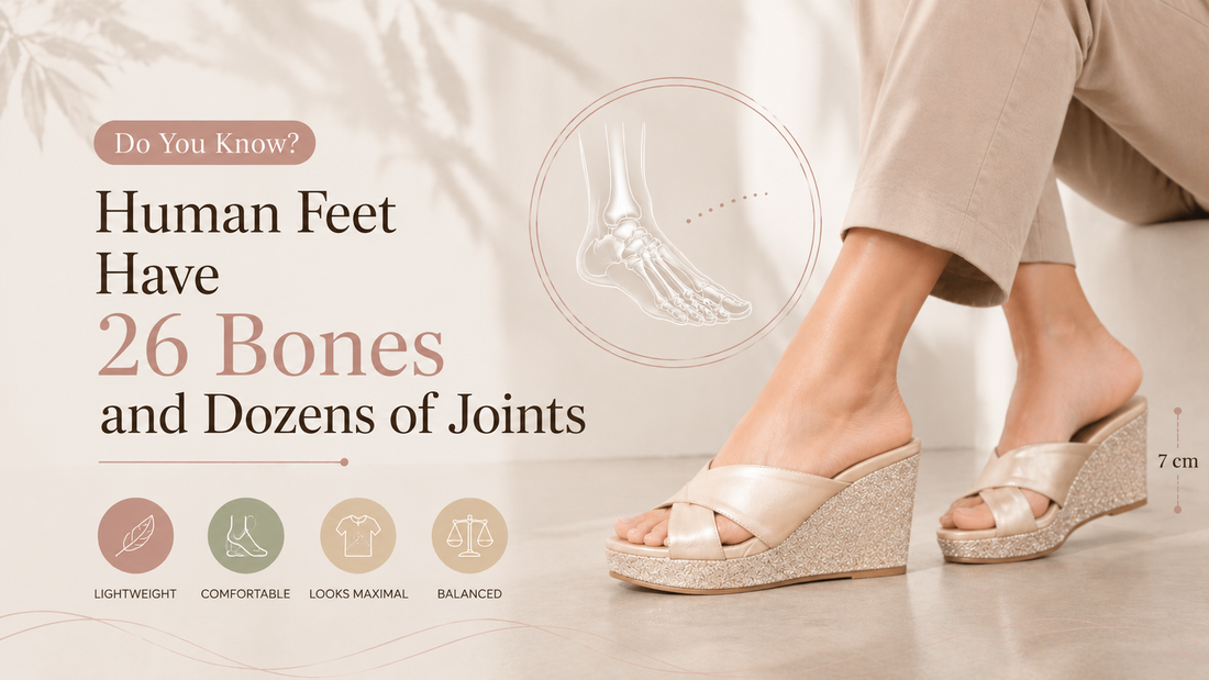 Did You Know? The Human Foot Has 26 Bones and Dozens of Joints