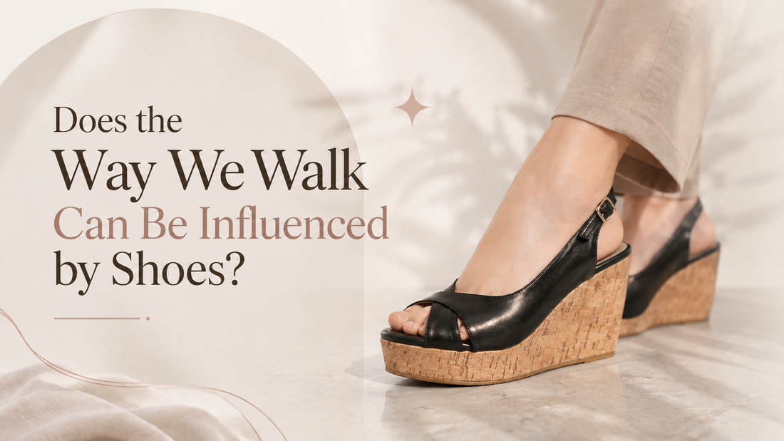 Can the Shoes We Wear Affect the Way We Walk?
