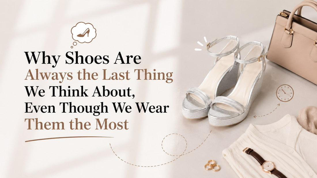 Why Shoes Are Always the Last Thing Thought About, Even Though They're Worn the Most